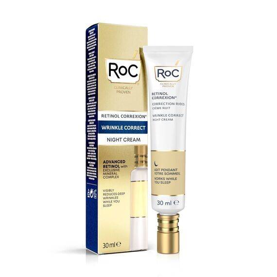 Roc Retinol Correxion Wrinkle Correct Crema Viso Notte 30ml | Acquista Online su Farmaclick