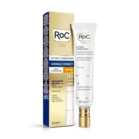 Roc Retinol Correxion Wrinkle Correct Crema Viso Giorno Spf 20 30ml | Acquista Online su Farmaclick