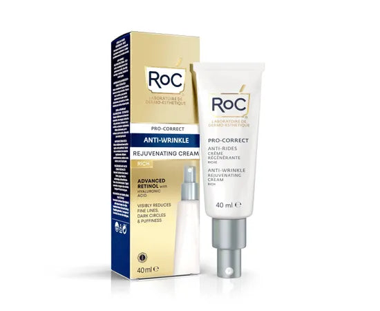 Roc Retinol Correxion Pro-Correct Anti-Falten Reichhaltige Gesichtscreme 40ml