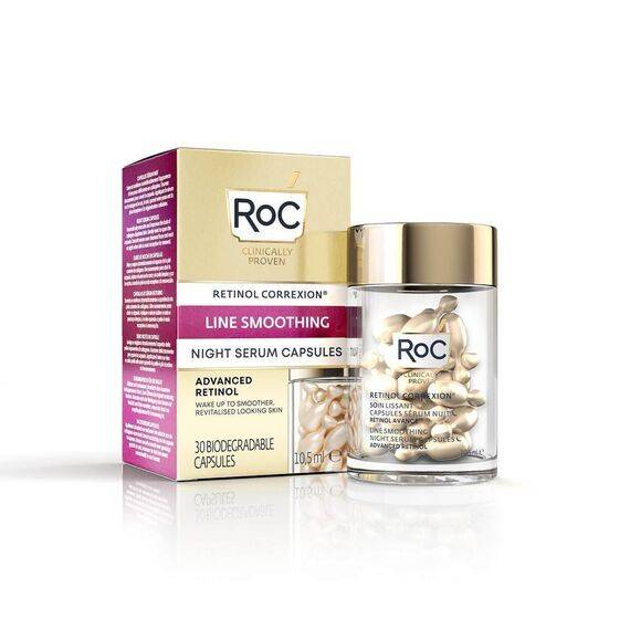 Roc Retinol Correxion Line Smoothing Siero Viso Notte in Capsule 10pz | Acquista Online su Farmaclick