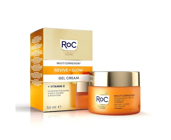 Roc Multi Correxion Revive + Glow Gesichtsgelcreme 50ml