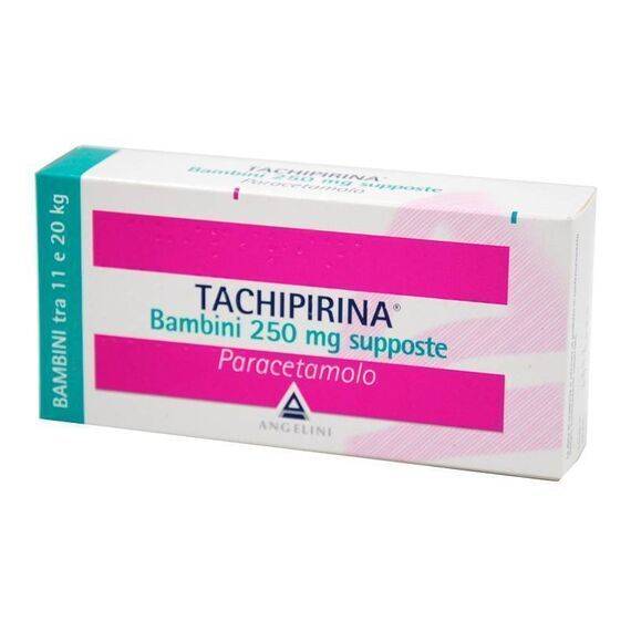 Tachipirina Supposte Bambini 250mg | Acquista Online su Farmaclick