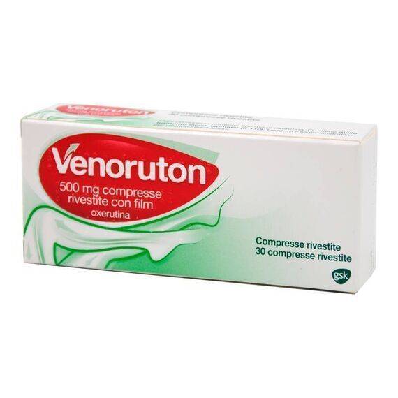 Venoruton 30 Compresse Rivestite 500mg | Acquista Online su Farmaclick