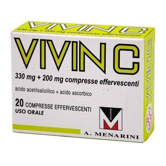 Vivin C 20 Compresse Effervescenti 330+200mg | Acquista Online su Farmaclick
