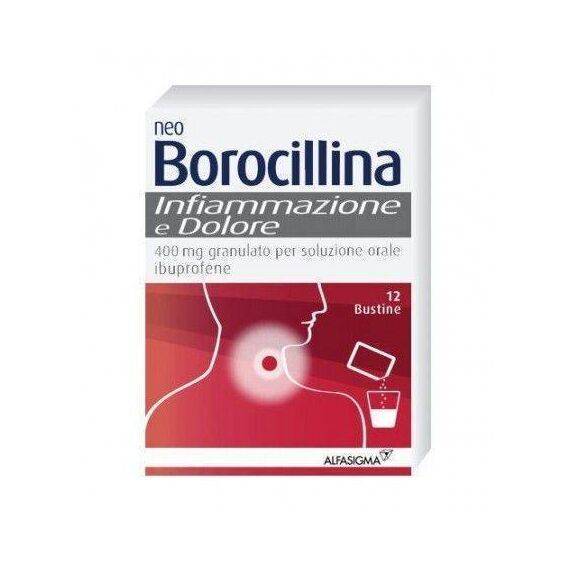 Neoborocillina Infiammazione e Dolore*orale Grat 12 Bust 400mg | Acquista Online su Farmaclick