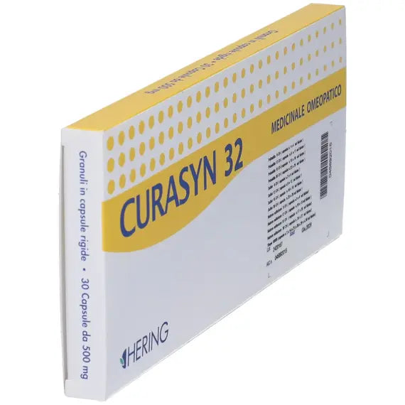 Curasyn 32 - granuli in capsule rigide- 30 capsule da 500 mg in blister al/pvc