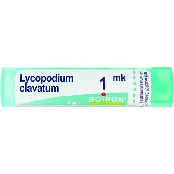 Lycopodium clavatum - 1000k granuli- 1 contenitore multidose in pp da 4 g (80 granuli) con tappo dispensatore in ps