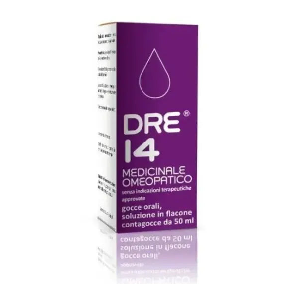 Dre 14 - gocce orali, soluzione- 1 flacone contagocce in vetro da 50 ml