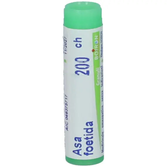 Asa foetida - 200 ch granuli- 1 contenitore monodose in pp da 1g