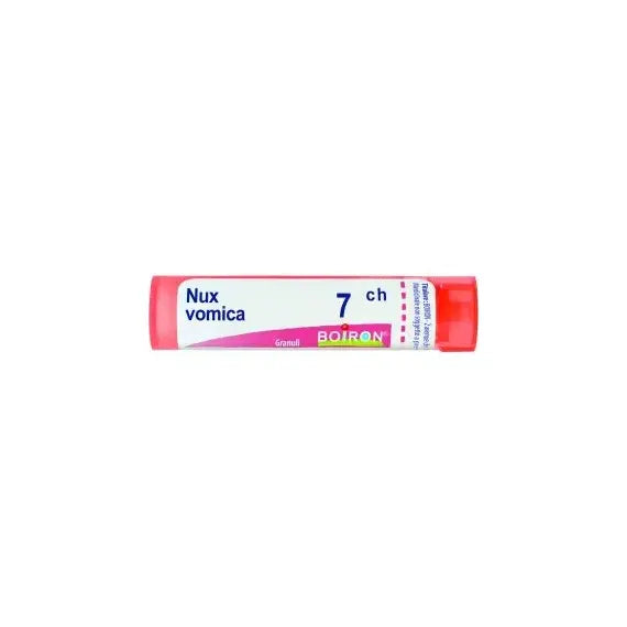 Nux vomica - 7 ch granuli- 1 contenitore multidose in pp da 4 g (80 granuli) con tappo dispensatore in pp