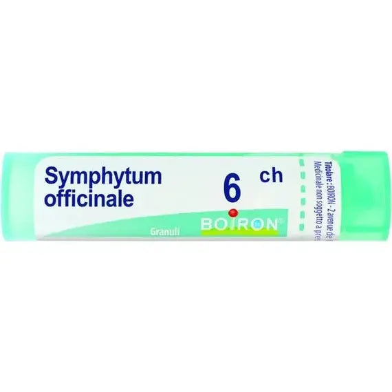 Symphytum officinale - 6 ch granuli- 1 contenitore multidose in pp da 4 g (80 granuli) con tappo dispensatore in pp