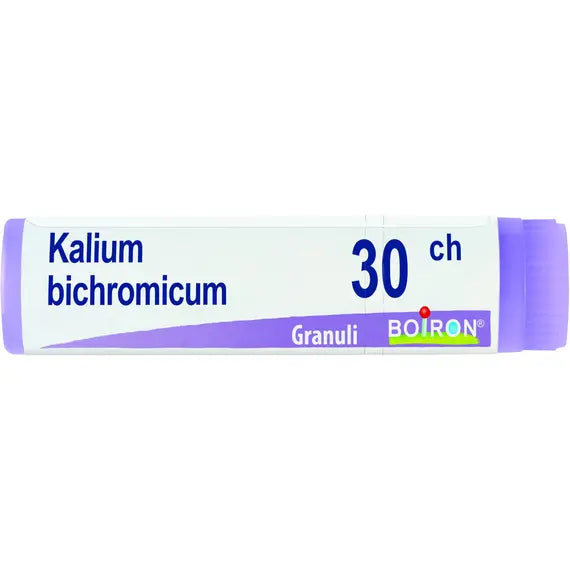 Kalium bichromicum - 30 ch granuli- 1 contenitore monodose in pp da 1 g