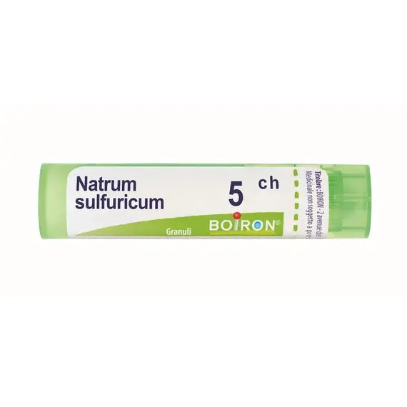 Natrum sulfuricum - 5 ch granuli- 1 contenitore multidose in pp da 4 g (80 granuli) con tappo dispensatore in pp
