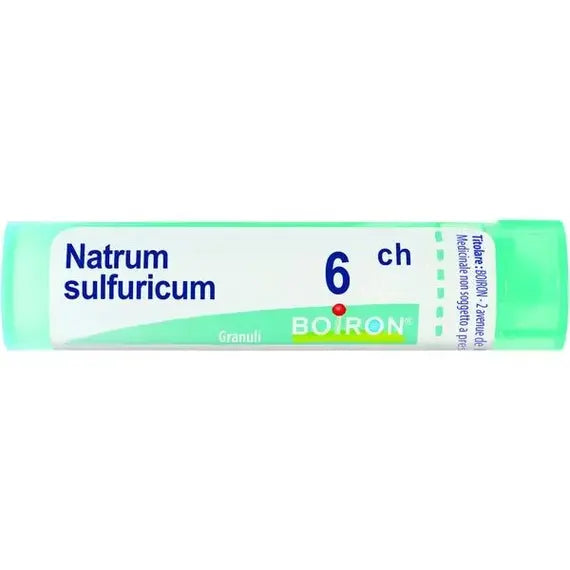 Natrum sulfuricum - 6 ch granuli- 1 contenitore multidose in pp da 4 g (80 granuli) con tappo dispensatore in pp