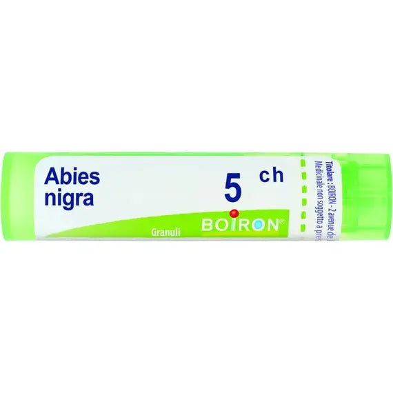 Abies nigra - 5 ch granuli- 1 contenitore multidose in pp da 4 g (80 granuli) con tappo dispensatore in pp