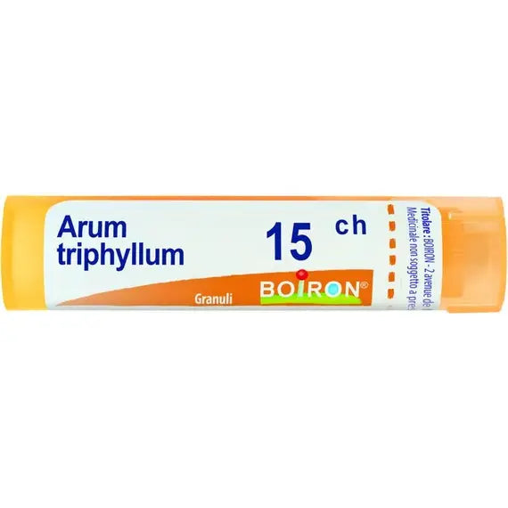 Arum triphyllum - 15 ch granuli- 1 contenitore multidose in pp da 4 g (80 granuli) con tappo dispensatore in pp