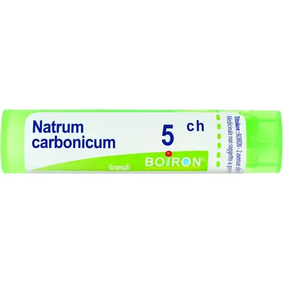 Natrum carbonicum - 5 ch granuli- 1 contenitore multidose in pp da 4 g (80 granuli) con tappo dispensatore in ps
