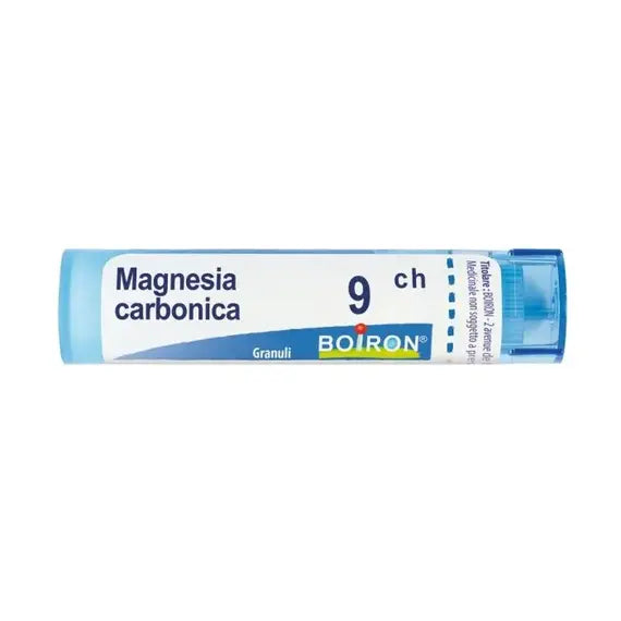 Magnesia carbonica - 9 ch granuli- 1 contenitore multidose in pp da 4 g (80 granuli) con tappo dispensatore in ps