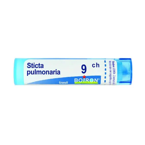 Sticta pulmonaria - 9 ch granuli- 1 contenitore multidose in pp da 4 g (80 granuli) con tappo dispensatore in ps