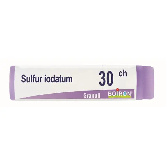 Sulfur iodatum - 30 ch granuli- 1 contenitore monodose in pp da 1 g