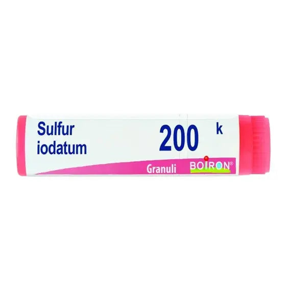 Sulfur iodatum - 200k granuli- 1 contenitore monodose in pp da 1 g