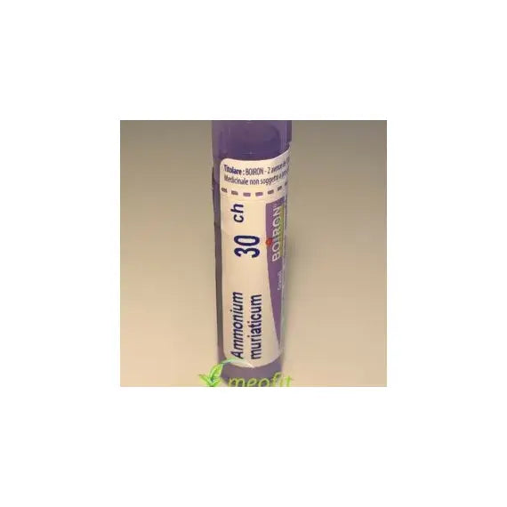 Ammonium muriaticum - 30 ch granuli- 1 contenitore multidose in pp da 4 g (80 granuli) con tappo dispensatore in ps
