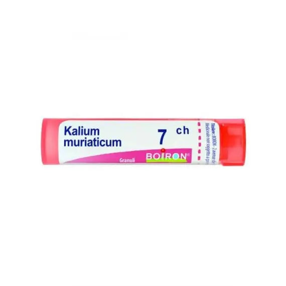 Kalium muriaticum - 7 ch granuli- 1 contenitore multidose in pp da 4 g (80 granuli) con tappo dispensatore in ps