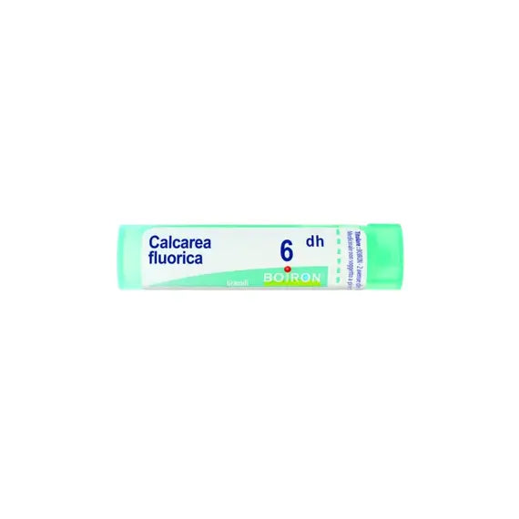 Calcarea fluorica - 6 dh granuli- 1 contenitore multidose in pp da 4 g (80 granuli) con tappo dispensatore in ps