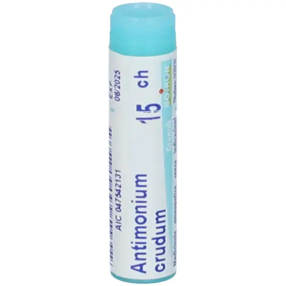 Antimonium crudum - 15 ch granuli- 1 contenitore monodose in pp da 1 g