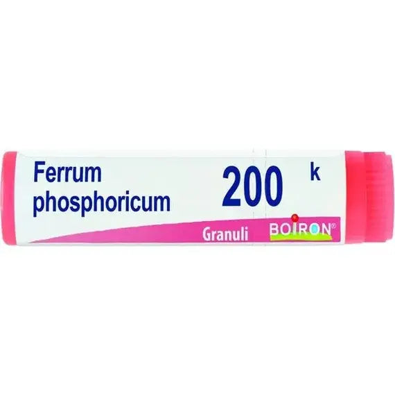 Ferrum phosphoricum - 200k granuli- 1 contenitore monodose in pp da 1 g