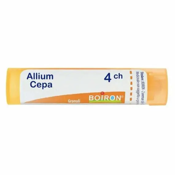 Allium cepa - 4 ch granuli- 1 contenitore multidose in pp da 4 g (80 granuli) con tappo dispensatore in ps