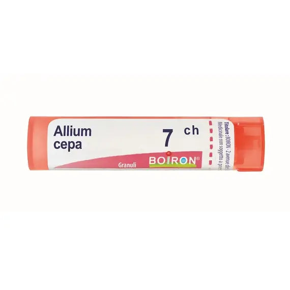 Allium cepa - 7 ch granuli- 1 contenitore multidose in pp da 4 g (80 granuli) con tappo dispensatore in ps