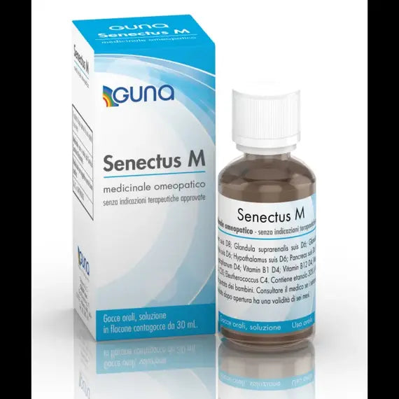 Senectus m - gocce orali, soluzione- 1 flacone contagocce in vetro da 30 ml