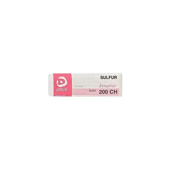 Sulfur dynamis - 200 ch granuli- 1 contenitore monodose in vetro/pp da 2 g