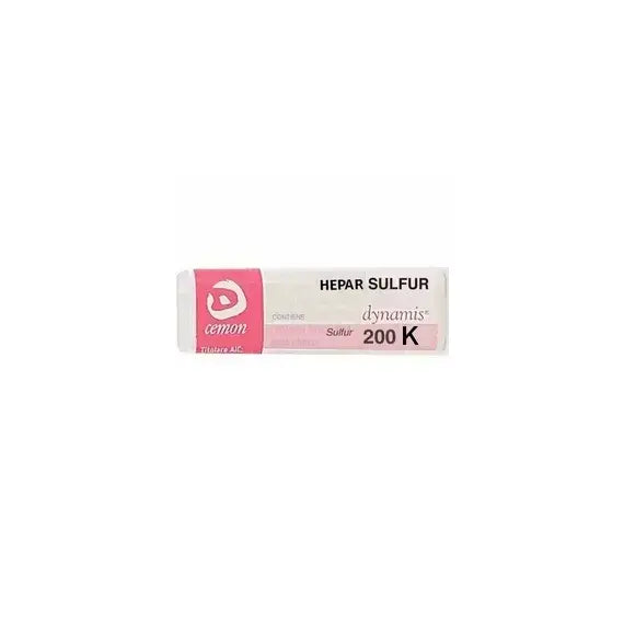 Hepar sulfur dynamis - 30k granuli- 1 contenitore monodose in vetro/pp da 2 g