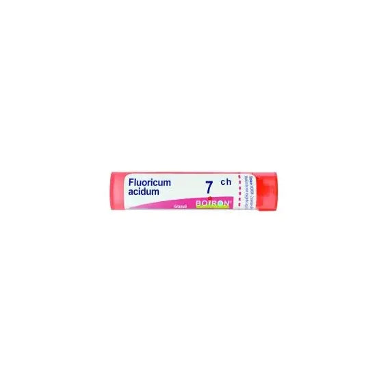 Fluoricum acidum - 7 ch granuli- 1 contenitore multidose in pp da 4 g (80 granuli) con tappo dispensatore in ps