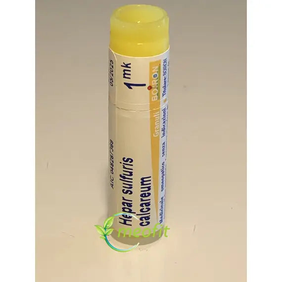 Hepar sulfuris calcareum - 1mk granuli- 1 contenitore monodose in pp da 1 g