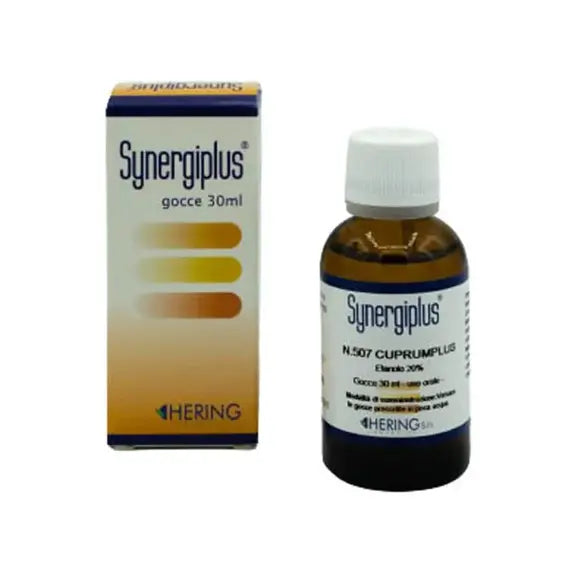 Cuprumplus (synergiplus n.507) - gocce orali, soluzione- 1 flacone contagocce in vetro da 30 ml
