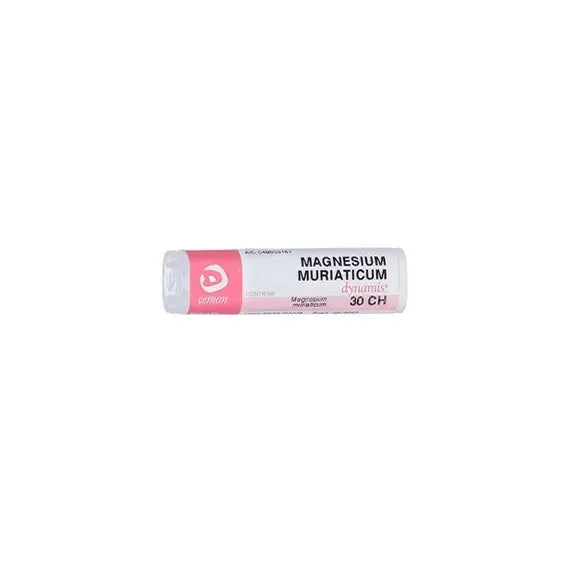 Magnesium muriaticum dynamis - 30 ch granuli- 1 contenitore multidose in vetro/pp da 6 g (140 granuli) con tappo dispensatore in pp