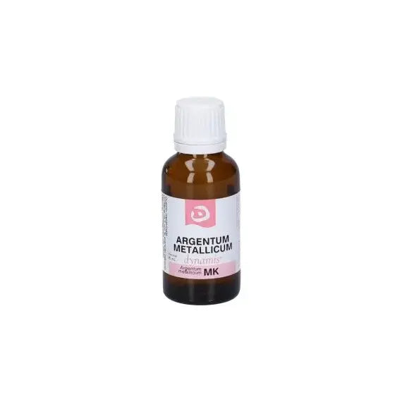 Argentum metallicum dynamis - mk gocce orali, soluzione- 1 flacone contagocce in vetro in soluzione idroalcolica al 18% v/v da 20 ml