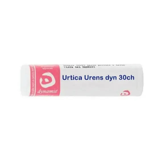 Urtica urens dynamis - 30 ch granuli- 1 contenitore multidose in vetro/pp da 6 g (140 granuli) con tappo dispensatore in pp
