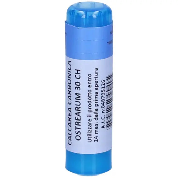 Calcarea carbonica ostrearum - 30 ch granuli- 1 contenitore multidose in pp da 3,5 g (70 granuli) con tappo dispensatore in ps