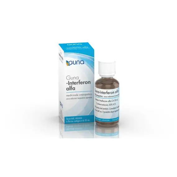 Guna-interferon alfa - c4 gocce orali, soluzione- 1 flacone contagocce in vetro da 30 ml