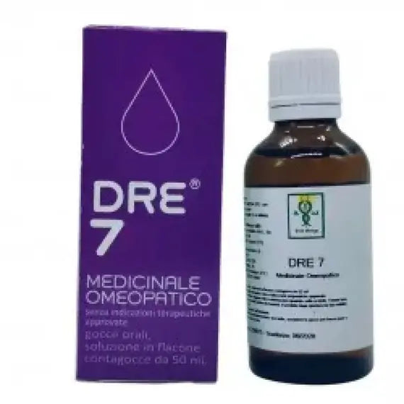 Dre 7 - gocce orali, soluzione- 1 flacone contagocce in vetro da 50 ml