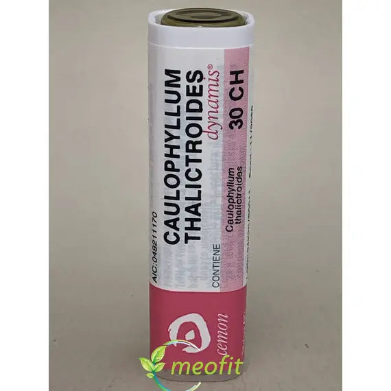 Caulophyllum thalictroides dynamis - 30 ch granuli- 1 contenitore multidose in vetro/pp da 6 g (140 granuli) con tappo dispensatore in pp