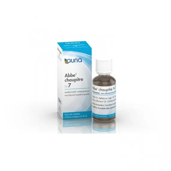 Abbe' chaupitre n.7 - gocce orali, soluzione- 1 flacone contagocce in vetro da 30 ml