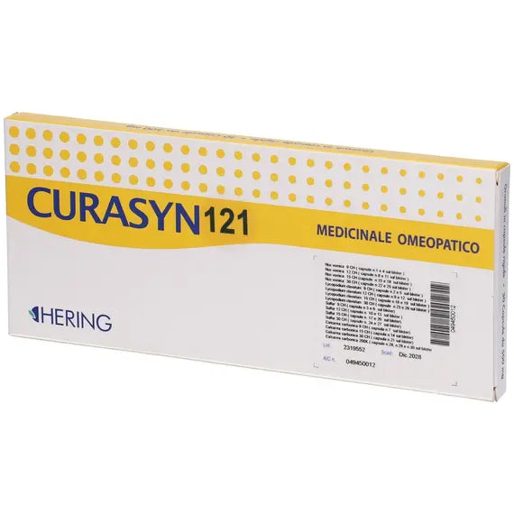 Curasyn 121 - granuli in capsule rigide- 30 capsule da 500 mg in blister al/pvc