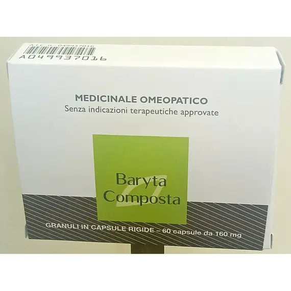 Baryta composta - granuli in capsule rigide- 60 capsule da 160 mg