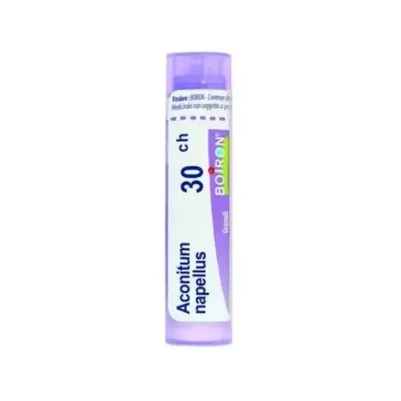 Aconitum napellus - 30 ch granuli- 1 contenitore multidose in pp da 4 g (80 granuli) con tappo dispensatore in ps