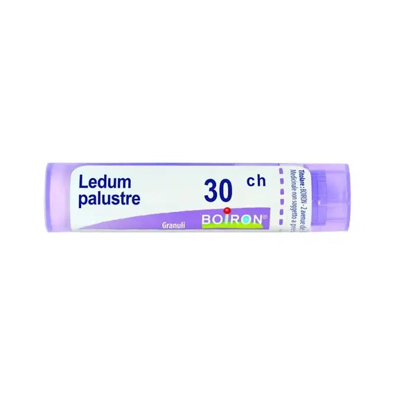 Ledum palustre - 30 ch granuli- 1 contenitore monodose in pp da 1 g